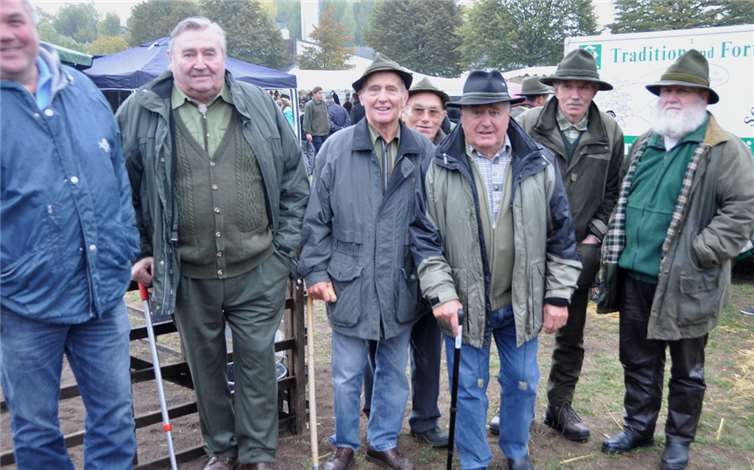 Die „Experten“ hatten sich viel von früher zu erzählen.BS