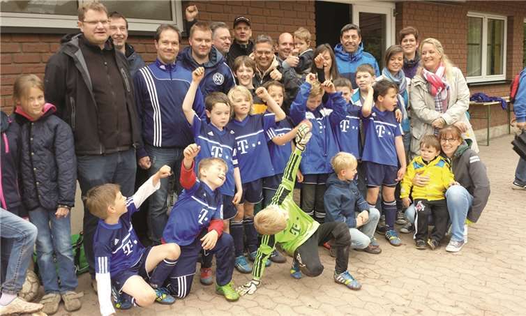 Die F 1 des SV Niederbachem ist wieder Staffelsieger.Privat