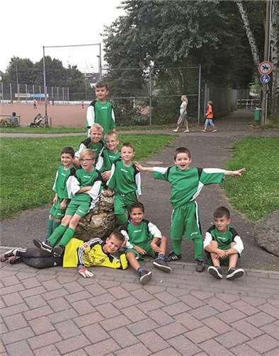 Die F-2 Jugend der Spvgg Bendorf. privat