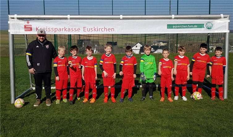 Die F-Jugend der JSG Ahrtal.  Fotos: privat