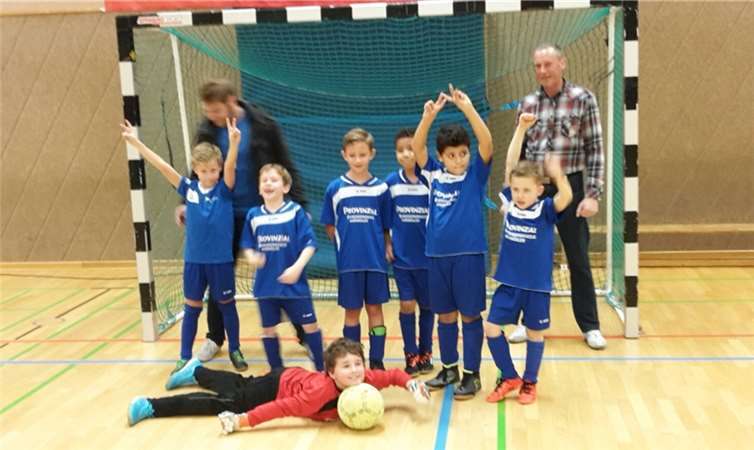 Die F-Jugend der JSG Bad Breisig zeigte beim Hallencup eine ansprechende Leistung. privat