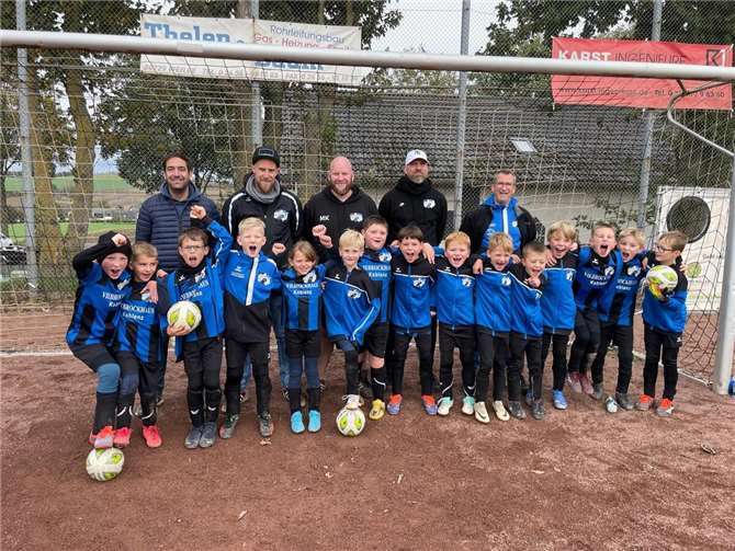 Die F-Jugend der JSG Ruitsch-Kerben/Rüber. Quelle: JSG Ruitsch-Kerben/Rüber 