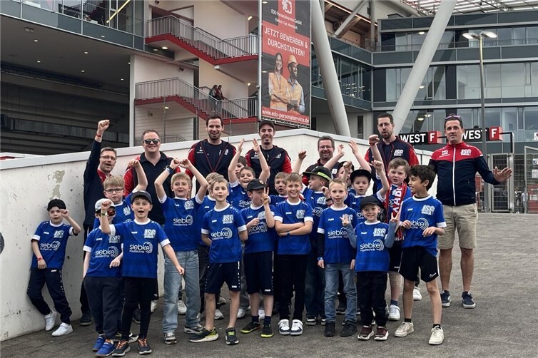 Die F-Jugend der JSG Wiedtal