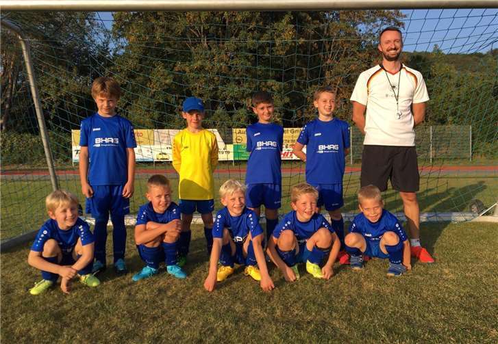 Die F-Jugend des FC Unkel 80. Foto: privat