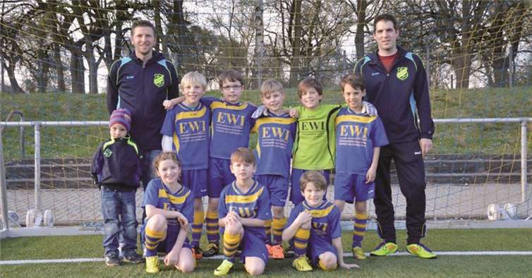 Die F-Jugend des SV Weitersburg siegte in der Rückrunde. privat