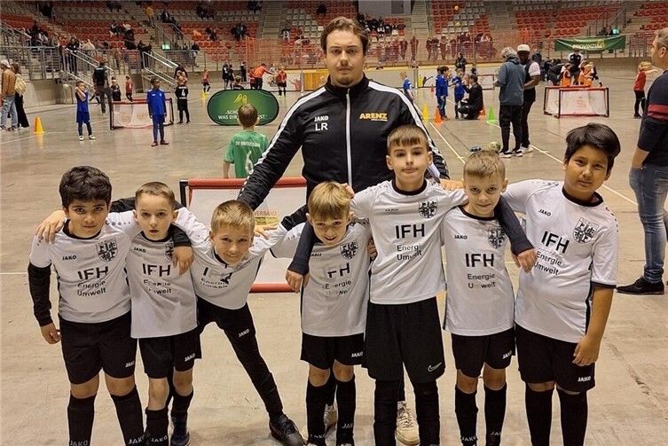 Tollen Einsatz und viel Spielfreude gezeigt Die F-Jugend des TuS Mayen. Foto: privat