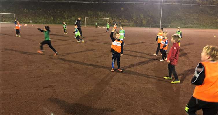 Die F-Jugend zeigte ein tolles Spiel zum Saisonfinale.Privat