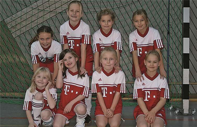 Die F-Juniorinnen des SV Rheinbreitbach. privat