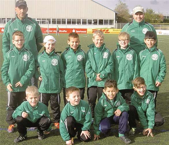 Die F1-Jugend der SpVgg Bendorf spielt sich von einem Sieg zum nächsten.privat