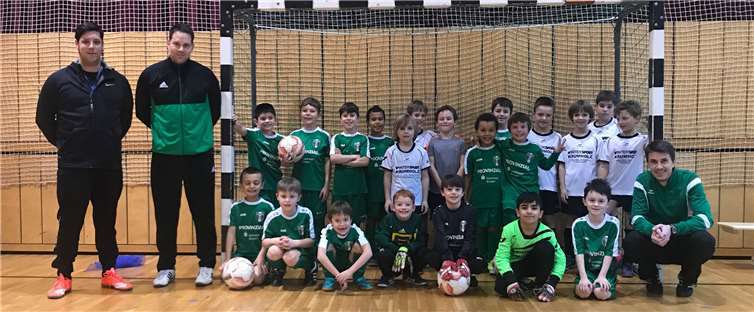 Die F1-Jugend des FC Burgen.Privat