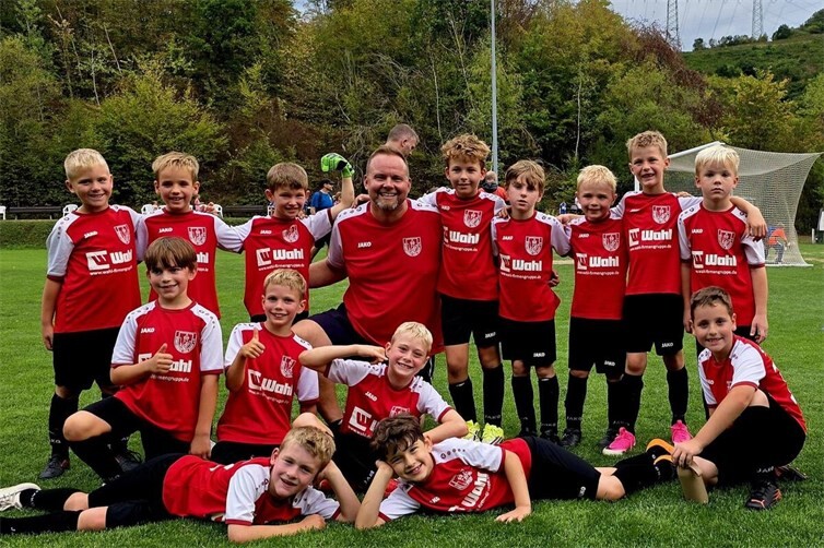 Die F1-Junioren des SV Kripp waren beim Funino-Turnier in Burgbrohl zu Gast.