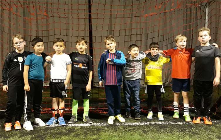 Die F1 hatte viel Spaß beim Cage Soccer in Urmitz. Foto: privat