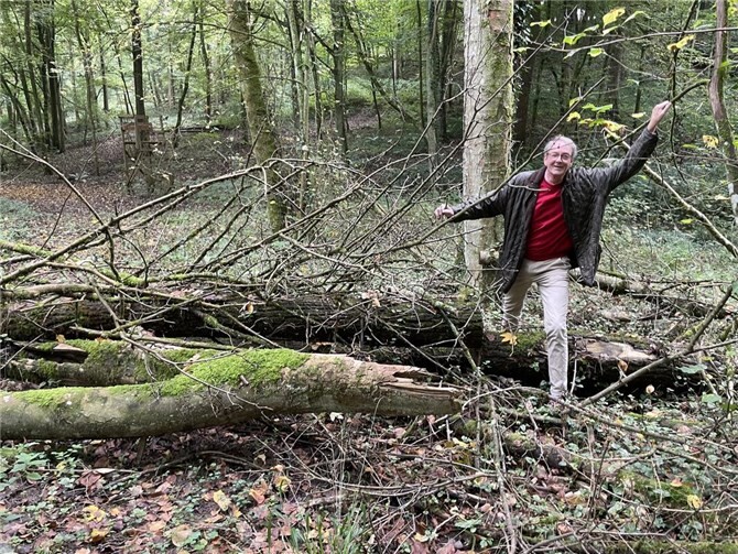 Die FDP ärgert sich über den Zustand des anderwegs.Foto: F-P Steinhausen