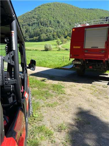 Die FFW Adenau wurde zu einem Reitunfall gerufen.  Foto: privat