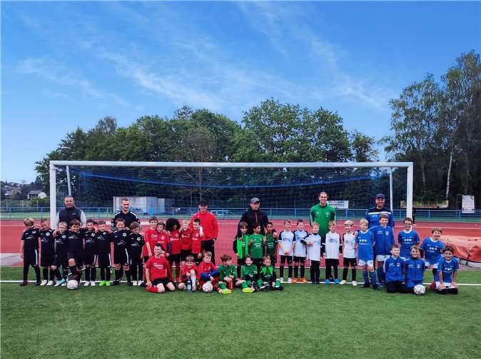 Die FI- und FII-Junioren hatten am vergangenen Samstag viel Spaß bei ihren Funino-Turnieren im heimischen Jakob-Vogt-Stadion.  Foto: privat