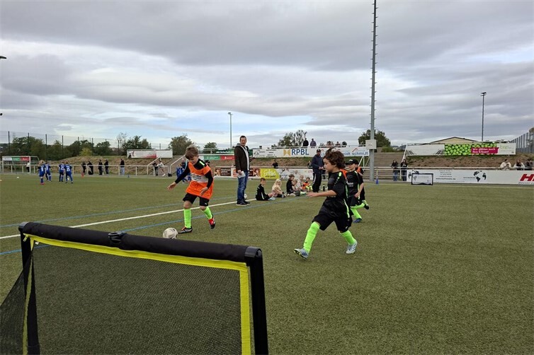 Die FUNiño Spielfelder sorgten für jede Menge Torabschlüsse.