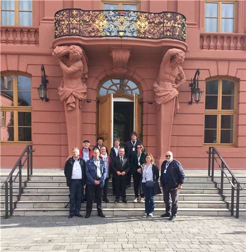 Die FWG Dieblich während ihres Besuches in Mainz. Quelle: FWG Dieblich