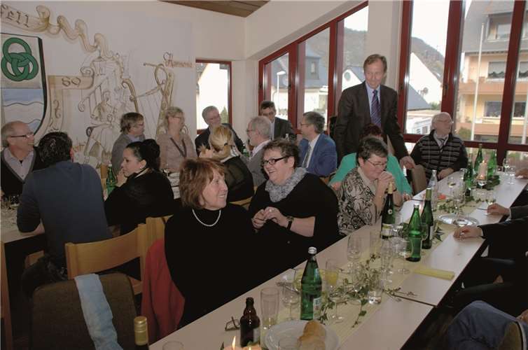 Die FWG Oberfell hatte zum Neujahrsempfang eingeladen. privat