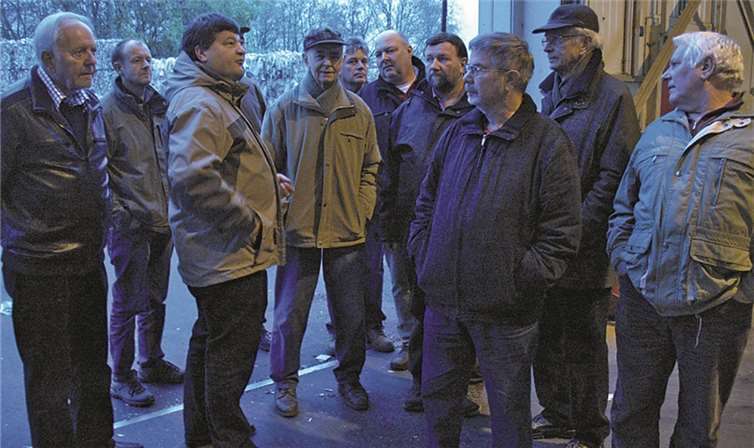 Die FWG Puderbach informierte sich vor Ort.privat