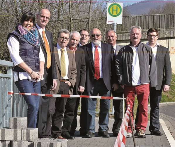 Die FWG machte sich auch ein Bild von der aktuellen Situation im Baugebiet Dieblich Ost.privat