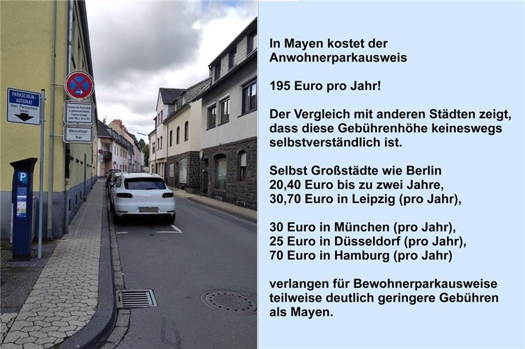 Die FWM sieht Erklärungsbedarf bei den unterschiedlichen Maßstäben für Besucher und Anwohner.