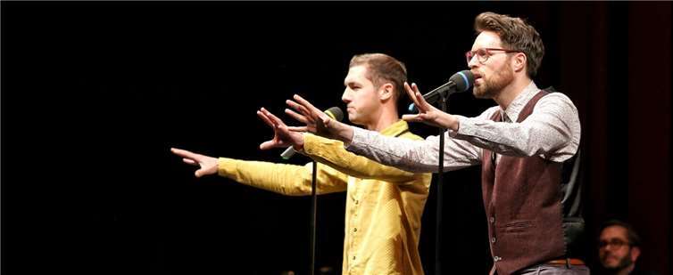 Die Fabelstapler treten auf beim 3. Poetry Slam in Selters. Foto: privat