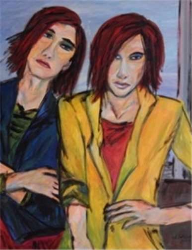 Die Facetten der Weiblichkeit spiegeln sich Antje Schlauds Bildern wider.  privat