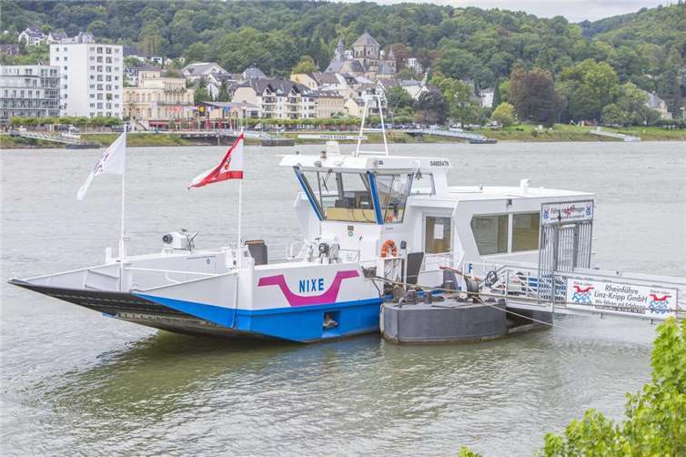Die Fähre „Nixe“ stellt ab Freitag, 10. Januar um 7 Uhr ihren Betrieb ein. Foto: evm