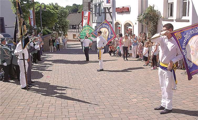 Die Fändelschwenker zeigten im fairen Wettkampf ihr Können.