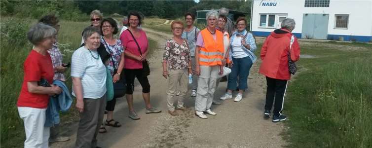 Die Fahrradtour führte diesmal zum Naturschutzzentrum des NABU der Kreisgruppe Bonn in Dünstekoven. privat