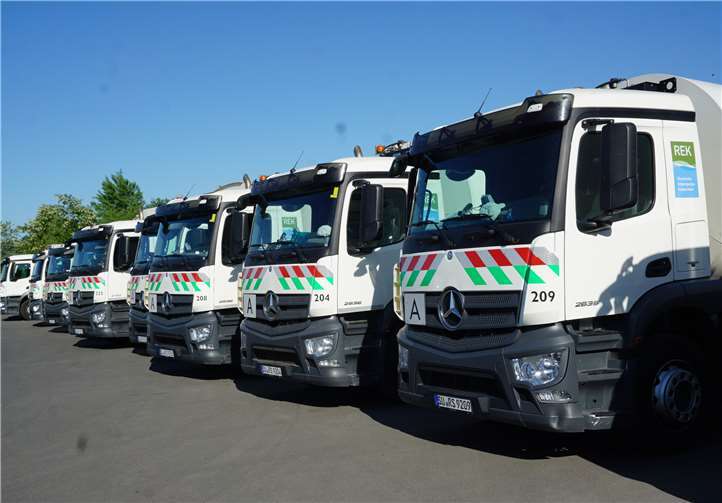 Die Fahrzeuge der Abfallwirtschaft bekommen einen neuen Standort mit eigener Tankstelle und Werkstatthalle.