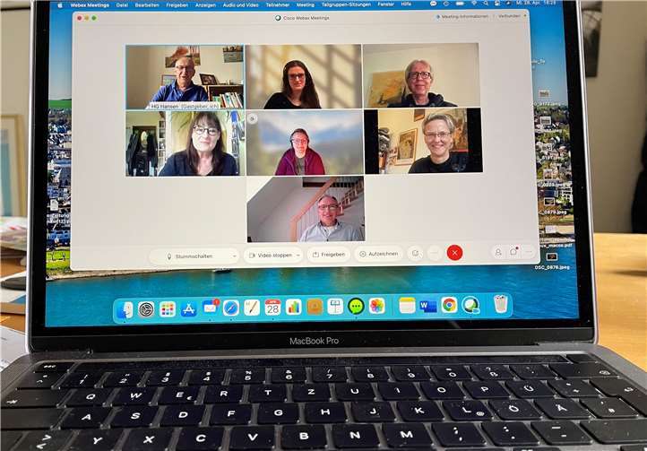 Die Fairtrade-Steuerungsgruppe konnte nur online tagen. Foto: privat