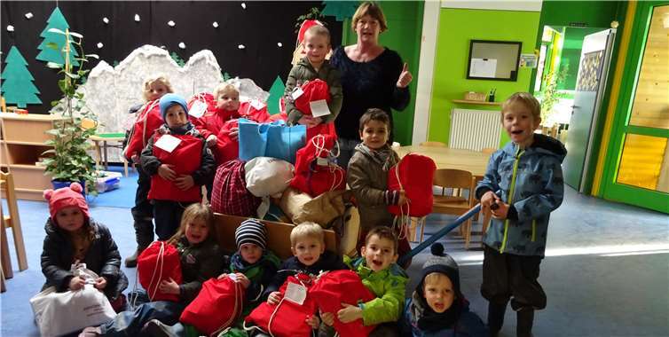 Die Familien der Kindertagesstätte zeigten eine große Hilfsbereitschaft.Foto: privat