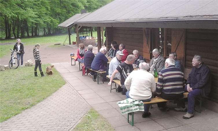 Die Familien des FWG genossen das gelungene Beisammensein.privat