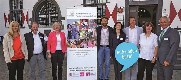Die Familienbildungsstätte Neuwied freut sich über den Ausbau des „wellcome“-Angebotes. privat