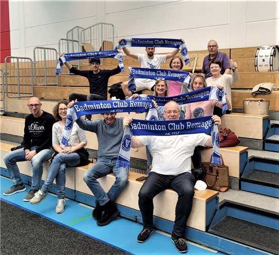 Die Fan-Gemeinde des BCR ist auch auswärts aktiv.