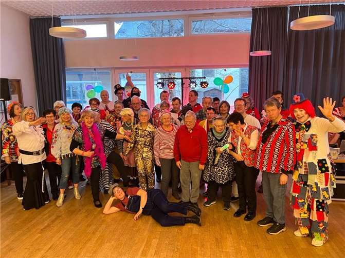 Die Fastnachtsfeier des SkF in der Begegnungsstätte St. Clemens in Mayen.  Fotos: privat