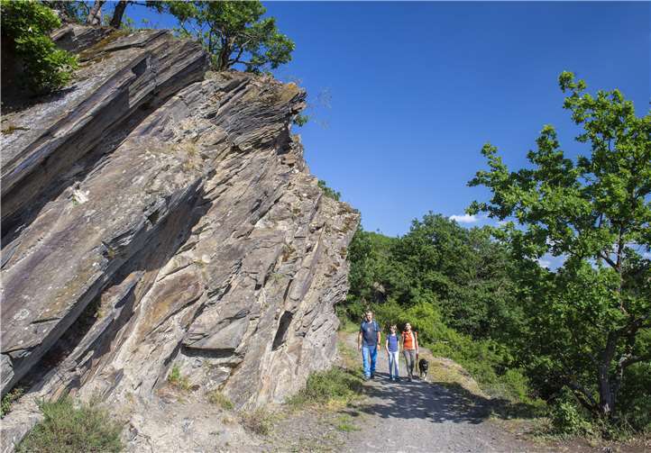 Die Felspassage auf dem Nette-Romantikpfad. Foto: Traumpfädchen/Kappest