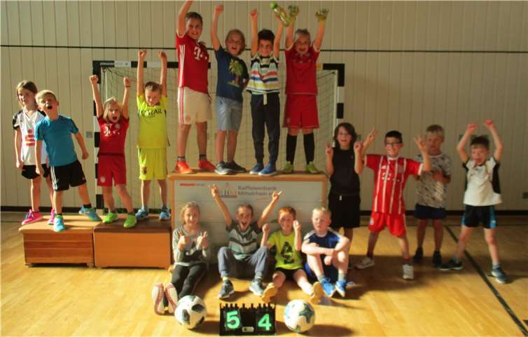 Die Ferien wurden mit einem Fußballturnier abgerundet.privat