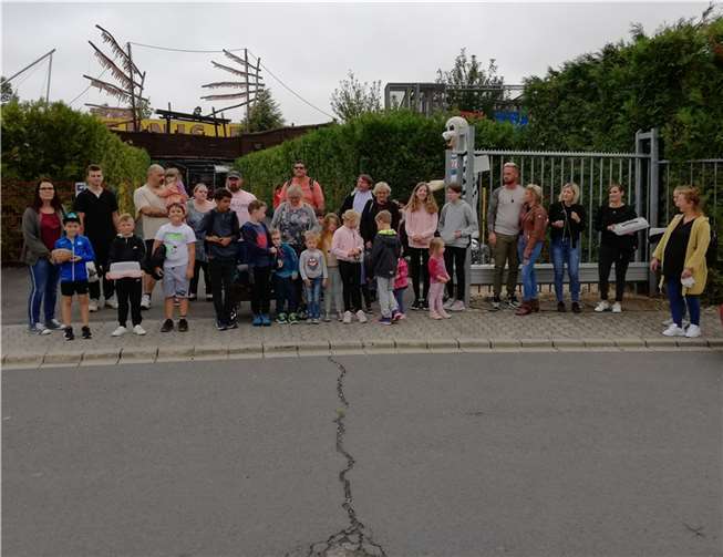 Die Ferienfreizeit führte den Hohenleimbacher SV in den Tolli Park.  Fotos: privat