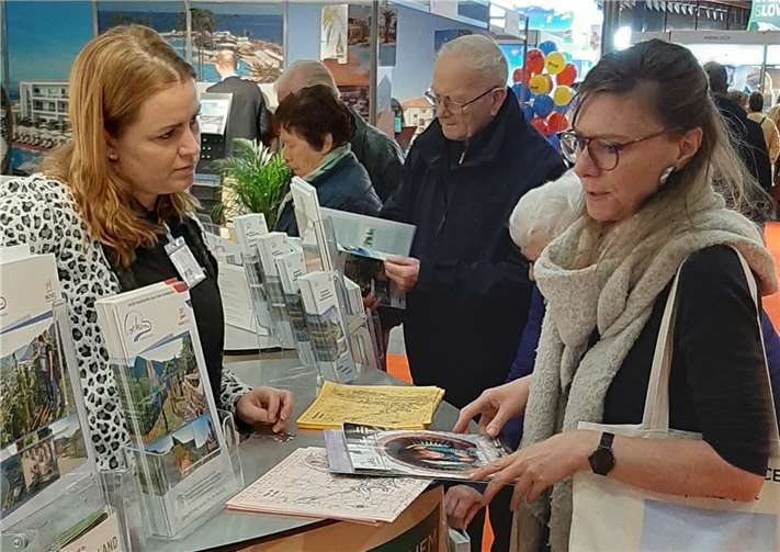 Die Ferienmesse Brüssel ist die einzige belgische Messe von nationaler Reichweite. Stammkunden, aber auch viele neue Interessenten, die die Region bisher noch nicht kannten, informierten sich für über das Angebot vom Ferienland Cochem.Foto: privat
