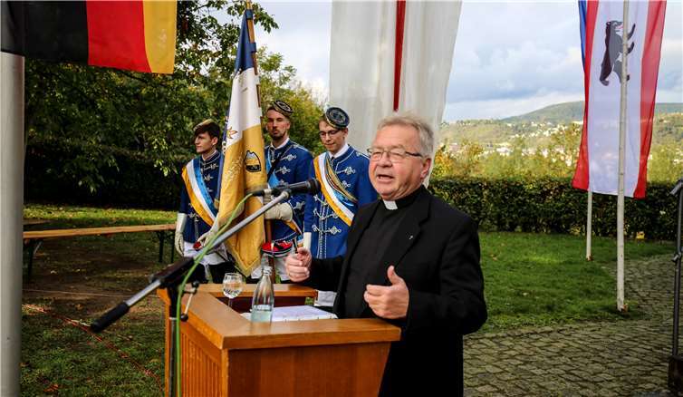 Die Festansprache von Pastor Ralf Birkenheier stand ganz im Zeichen der Freiheit. 