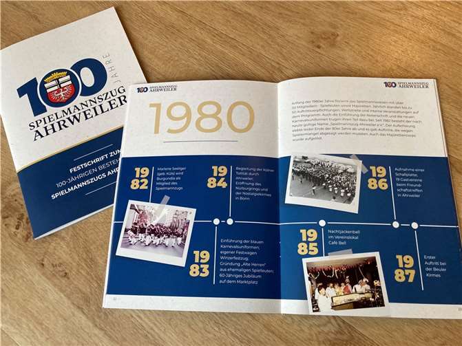 Die Festschrift bietet allerlei interessanten Lesestoff.  Foto: Ahrweiler