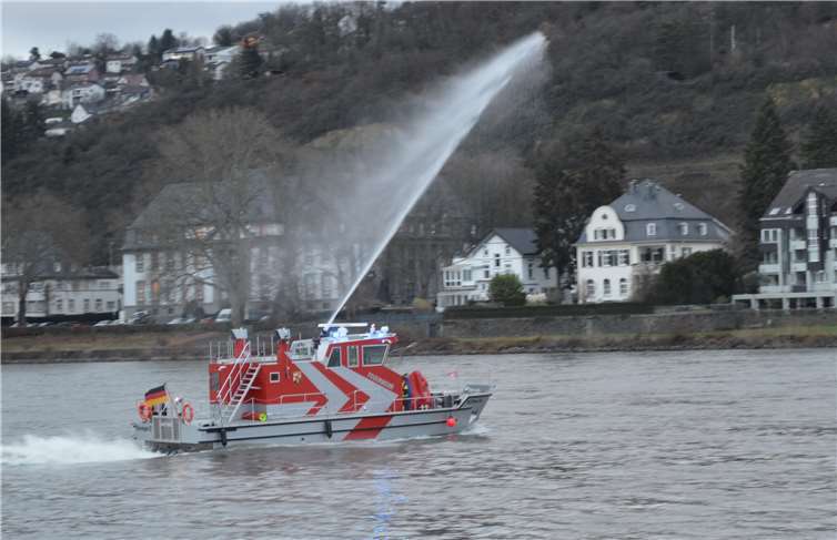 Die Feuerlöschpumpe wurde vorgeführt.