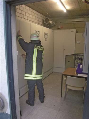 Die Feuerwehr Bendorf im Einsatz am örtlichen Krankenhaus. Frank Lohrum