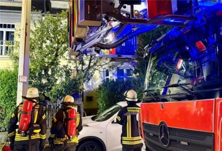 Die Feuerwehr Bonn konnte ein Übergreifen des Küchenbrandes verhindern.