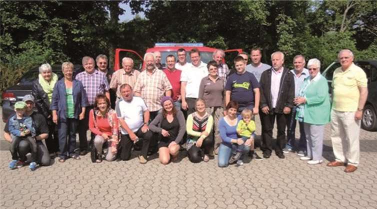 Die Feuerwehr Weitersfeld aus Niederösterreich besuchte ihre Partnerwehr zu den 2000-Jahr-Feierlichkeiten in Miesenheim.  Privat