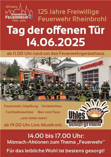 Die Feuerwehr gewährt beim Feuerwehrfest spannende Einblicke in ihren Alltag und lädt alle Interessierten dazu ein, selbst aktiv zu werden.Quelle: Werk statt