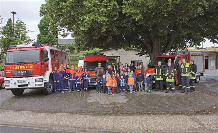 „Mama - ich will auch Feuerwehrmann werden!“ 