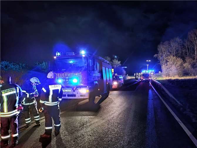 Die Feuerwehren hatten einen kuriosen Einsatz.